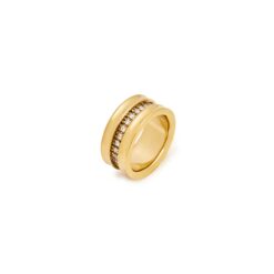 Aliança Blessed com Diamantes