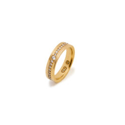 Aliança Life com Diamantes