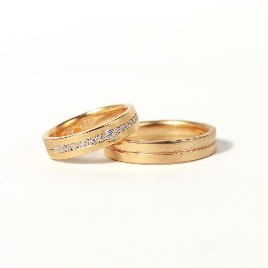 Aliança Life com Diamantes - Imagem 2