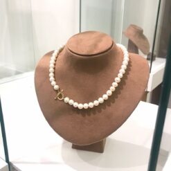 Colar Pérolas fecho círculo
