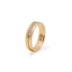 Aliança Way com Diamantes