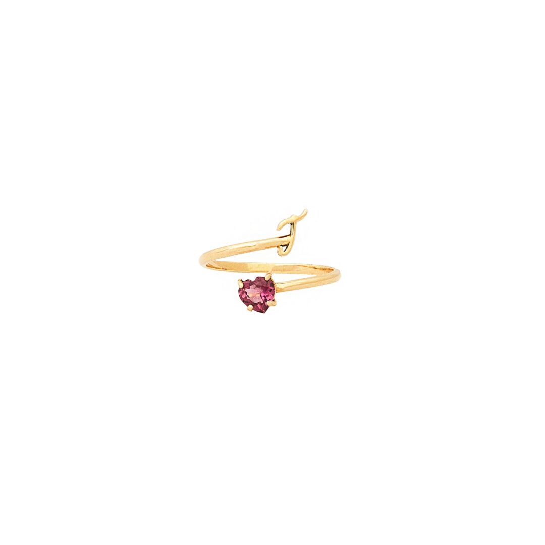 Anel Love Me Turmalina Rosa - Imagem 2