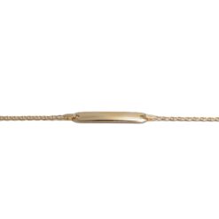 Pulseira Plaquinha Groumet Palitinho