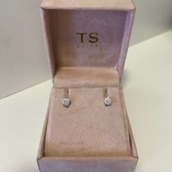 Brinco Solitário Diamantes 1ct