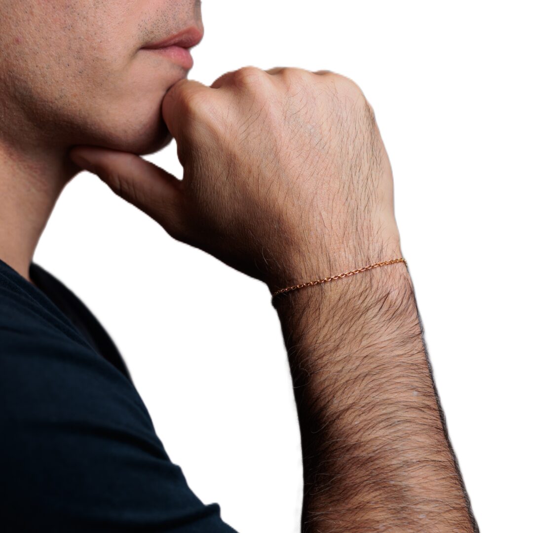 Pulseira Cartier Sem Diamantação 20cm (2mm) - Imagem 2