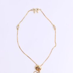 Pulseira Laço Brilhantes Ajustável