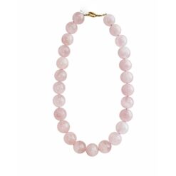 Gargantilha Quartzo Rosa