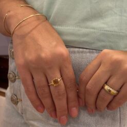 Anel Stéphanie Colore Citrino